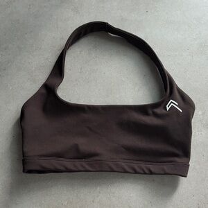 Oner Active 70% Cocoa Brown Halter Sports Bra